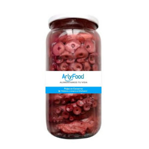 Pulpo En Conserva Frasco 1 LT.