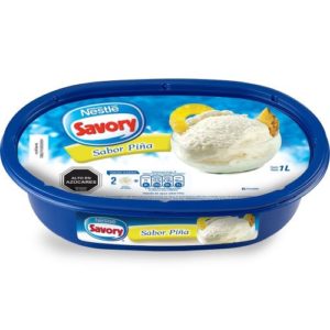 Helado Savory Piña 1Litro.